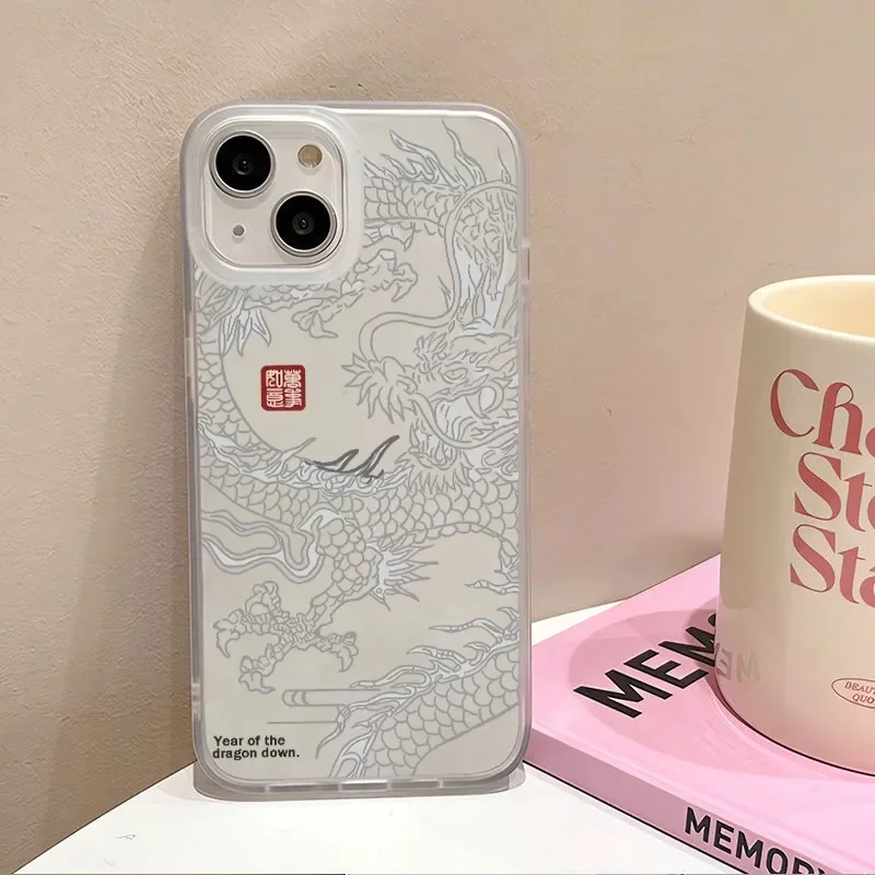 Year of the Dragon デザインiPhone15plus Amazon.com: iPhone 15 Plus The Dragon Design Year of Dragon