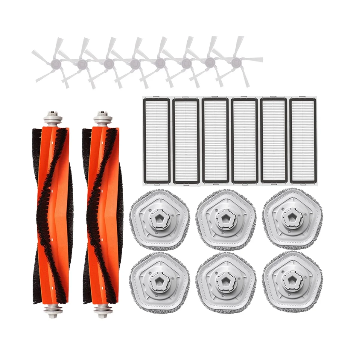 

For Dreame Bot W10 W10Pro Robot Vacuum and Mop Cleaner Spare Accessories Washable Hepa Filter Replacement Parts