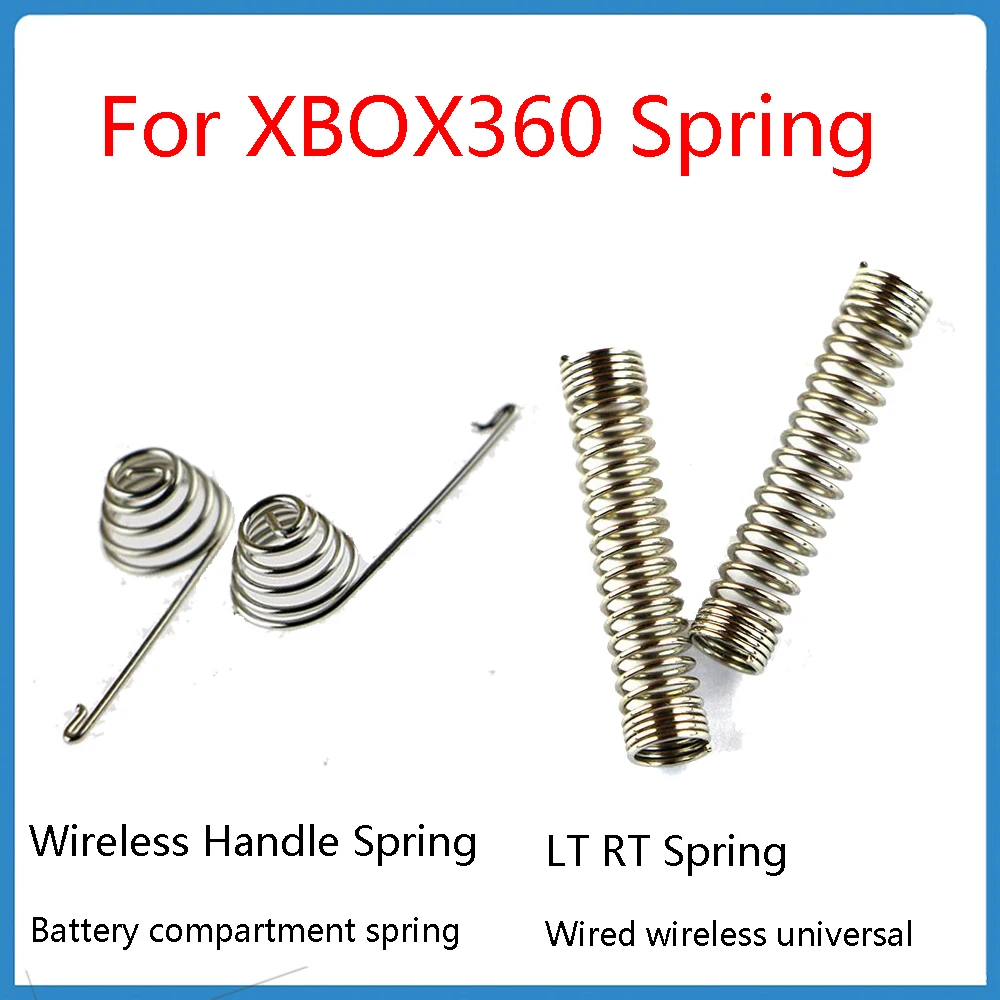 Per Xbox 360 Rt Lt Trigger Handle Spring Wired Wireless Universal Battery Scomparto Spring Wireless Handle Parte Di Ricambio