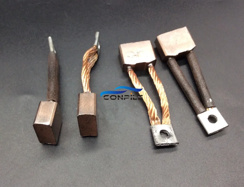 Car Generator Carbon Brush 4pcs 9x19x15mm 212 high copper for agricultural vehicle diesel starter motor