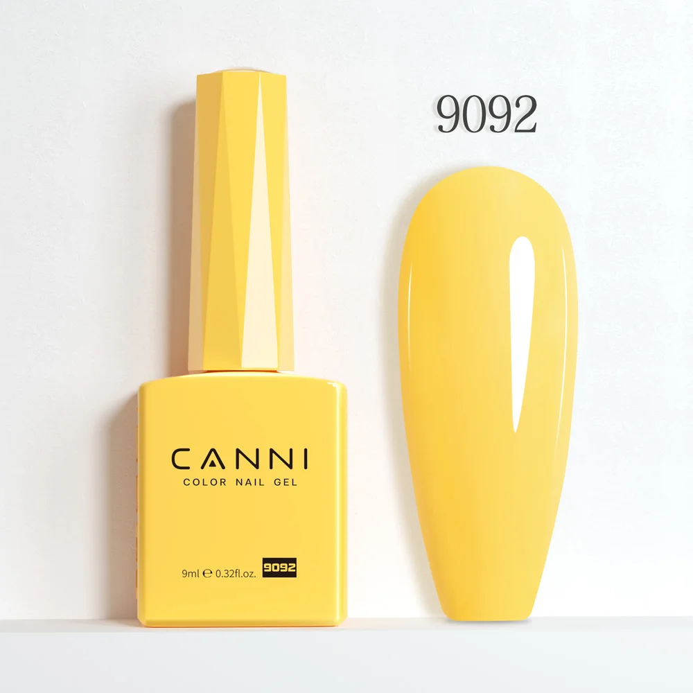 CANNI Hema-Free Christmas Red Nail Gel Polish - 9ml French Gorgeous Color Collection