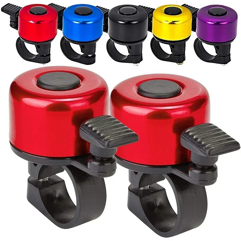 1PC Bicycle Bell Alloy Mountain Road Bike Horn Sound Alarm For Safety Cycling Handlebar Bicycle Call Accessories