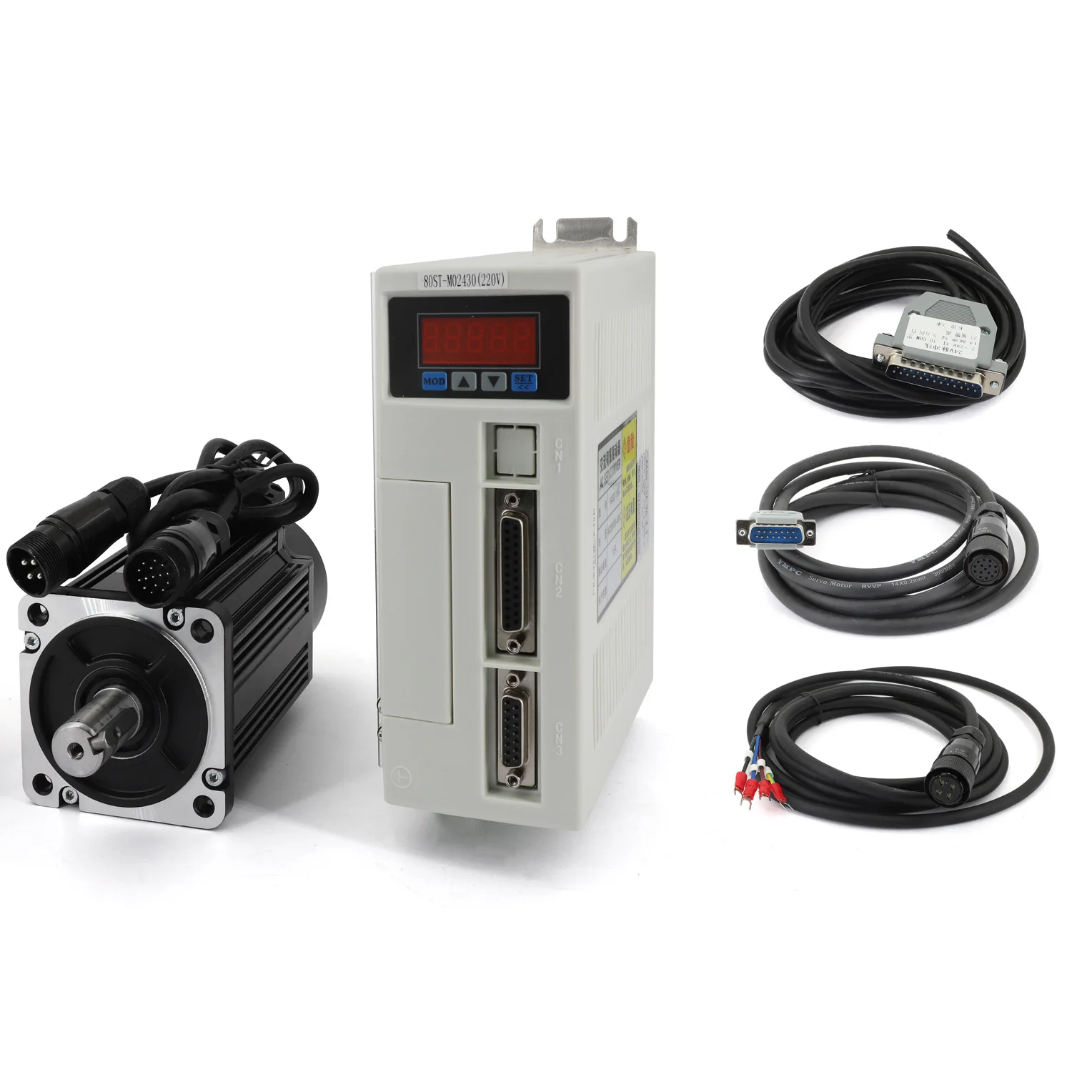 サーボモーターキットAASD-15A,80st-m02430 ac,2.39n,750w