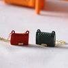 1 Pc Metal chain pack Doll Bag Miniature Shopping Handbag for Clothes Accessories 2