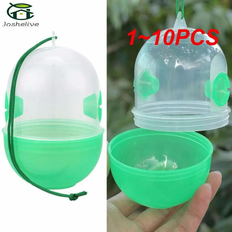 1 ~ 10Pcs Bee Trapper Trappole Per Parassiti Repeller Killer Pest Reject Insetti Mosche Hornet Catcher Hanging Garden Pest Control