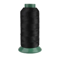 High - Strength Nylon Sewing Thread for Leather and Upholstery Repair (Black)