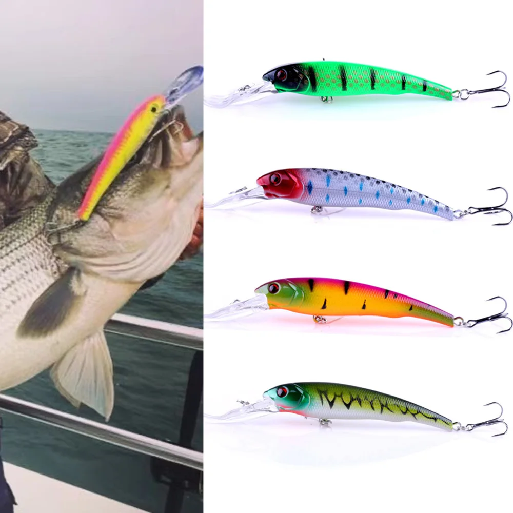 16.5Cm 29G Deep Diver Walleye Crankbait Minnow Trolling Fishing Lure Wobbler Bass Pike Bait Profondità 3-8M Attrezzatura Da Pesca