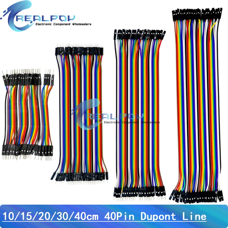 Versatile Dupont Jumper Wire Cable Set - Multi-Length Options