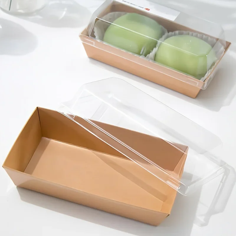 Sandwich box cake meat floss bento box baked desserts box100pcs