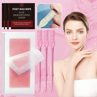 Facial Wax Strips, Depilatory Wax Strips For Hair Removal Wax Paper Cold Wax Strips Paper For Face Neck Arm Leg Body Beauty Tool 1
