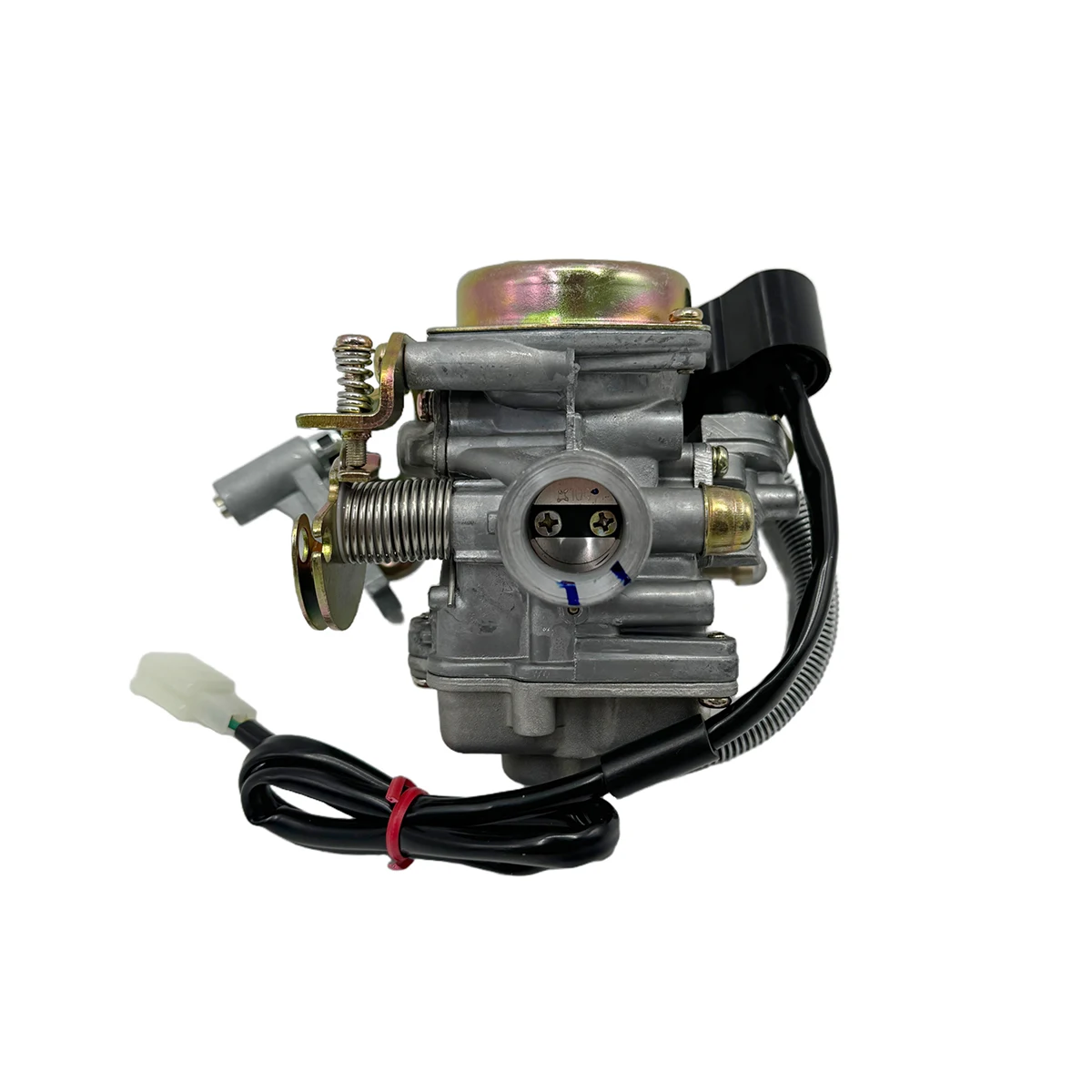 PD18J Carburetor with Metal Drain Pipe for DENI GY6 50cc 139QMB 139QMA ...