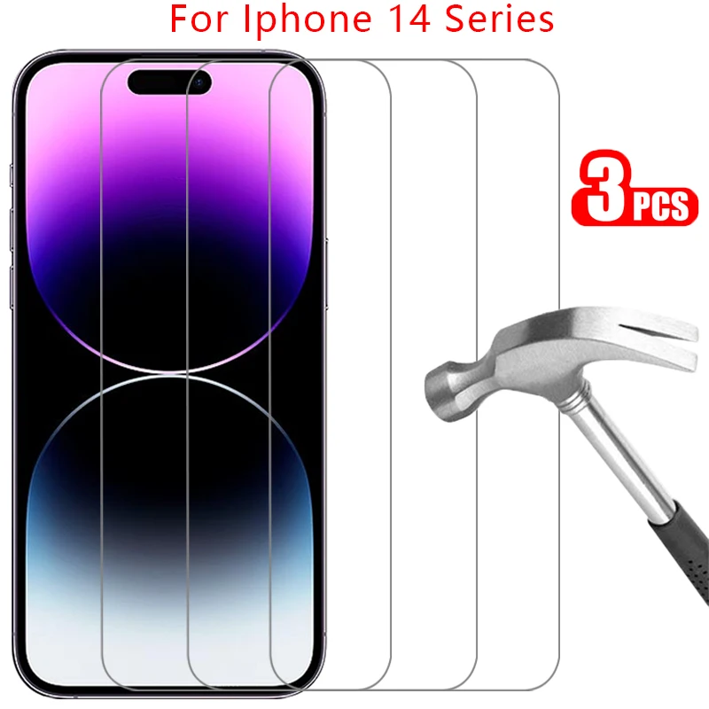 Vetro Temperato Protettivo Per Apple Iphone 14 Pro Max Plus Proteggi Schermo Su Iphone14 Iphone14Pro I Phone 14Pro Film 14Glass