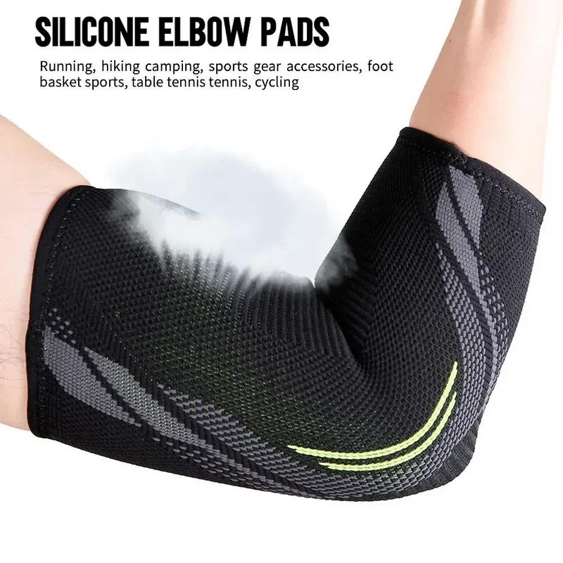 Elbow Pads Brace support Compression Support Sleeve  Elastic Elbow Bandage Cover  elbow pads protector arm sleeve Reduce Pain