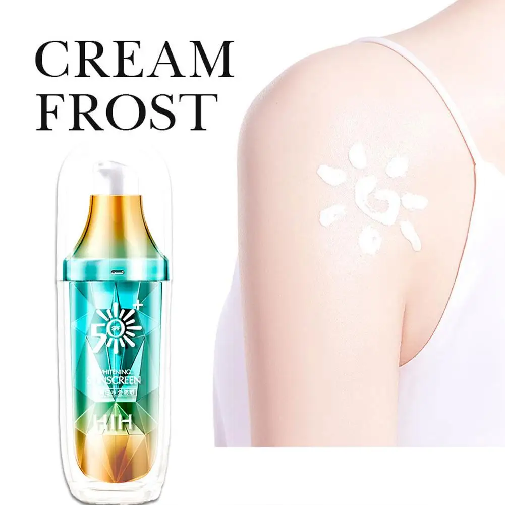40g Spf50 + Sunscreen Long Lasting Uv Protector Whitening Cream Moisturizing Skin Sunblock Protective L9s5