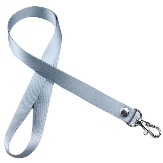 携帯電話用ネックストラップ,ID名バッジホルダー,金属リングキー,10個