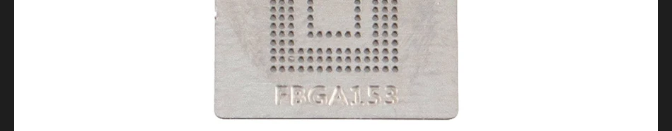 Direct Heating 90*90mm 1PCS/Lot EMMC BGA169 BGA153 Stencil Template 0.3MM BGA Stencil