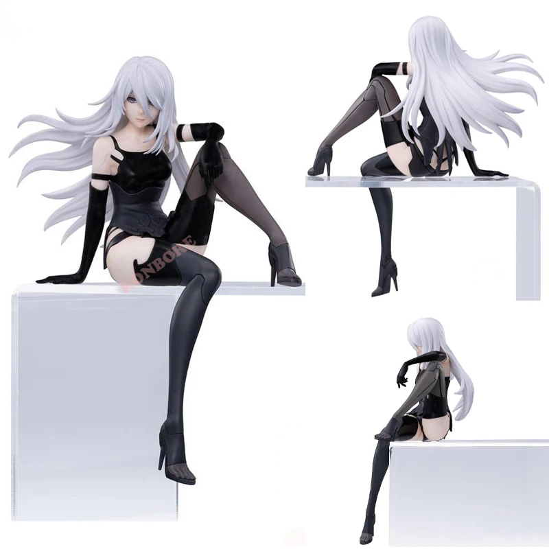 thumbnail image 2 of Figura de acción de NieR:Automata YoRHa modelo A n.º 2 A2 de 15 cm, modelo de chica sexy de anime, NieR Automata 2B YoRHa tipo B, muñeca de juguete para adultos, 2 of 5