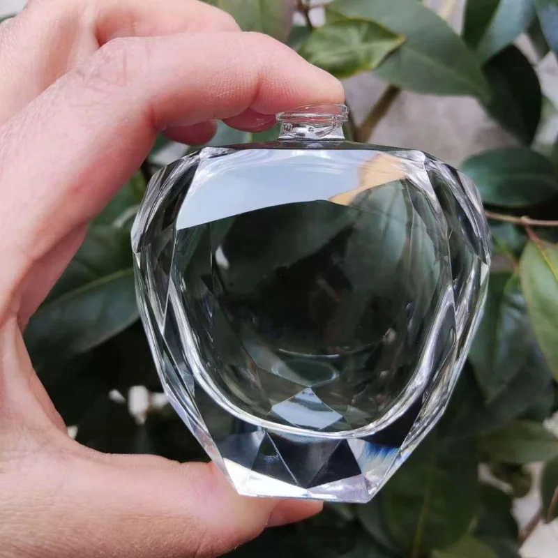 2/8PCS 65ML Refillable Perfume Atomizer Bottles, Polished Crystal Glass Heart-Shaped De... - SKU PBGS1516 - UGI Packaging