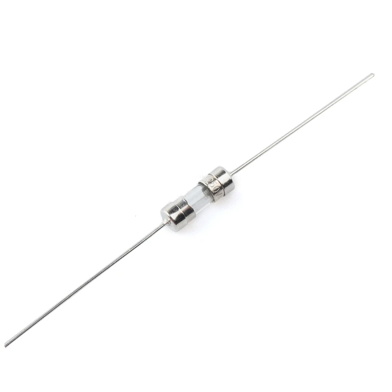 Glass Tube Fuse Kit 20Pcs 3.6*10mm Straight pin Fast blow Glass fuse 250V 0.1A-15A