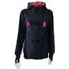 2022 New Autumn Winter 3-in-1 Detachable Baby Sleeping Bag Multifunctional Kangaroo Mom Hooded Sweater Jacket Women's 3
