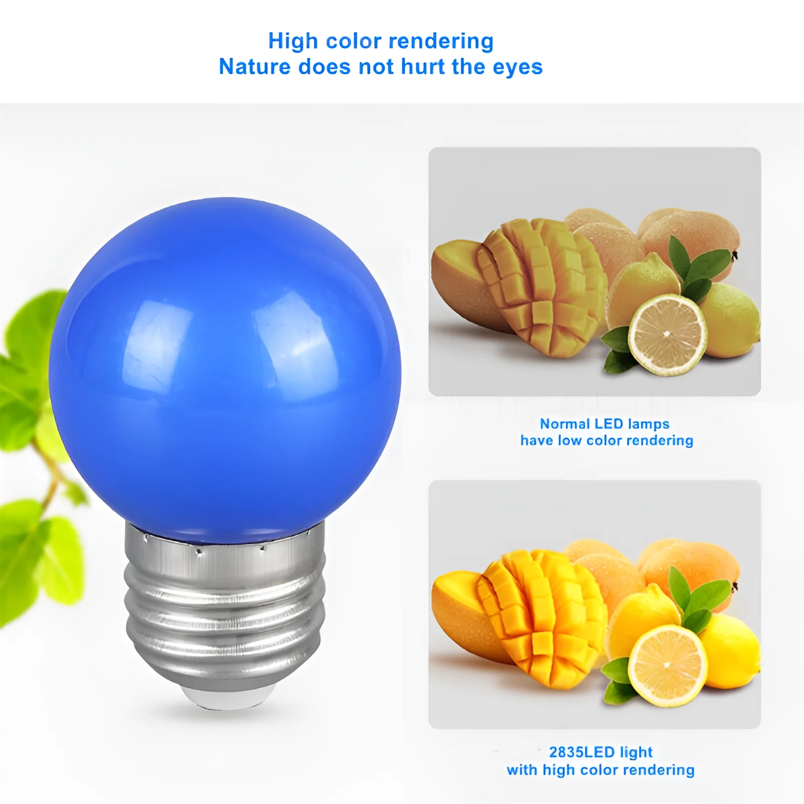 Colorful E27 B22 1W 2W 3W 5W 220V Red Blue Green White Yellow Warm RGB Blubs Energy Saving LED Golf Ball Light Globe Lamp led light led lamp