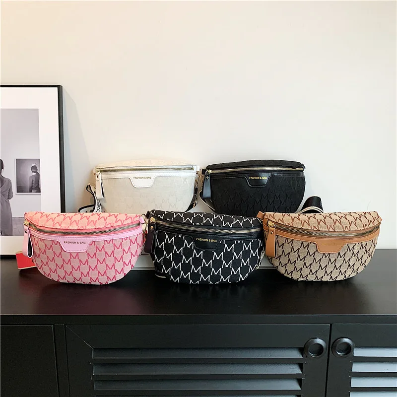 

Simple Casual Chest Bags For Women 2023 Korean Trendy Half Moon Travel Waist Bag Corssbody Bags Female Street Daily Fanny Packs