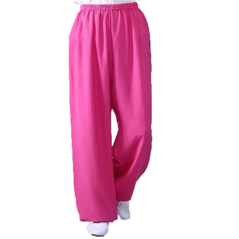 Unisex Summer&Spring Tai Chi Pants Kung Fu Wushu Trousers Martial Arts Bloomers