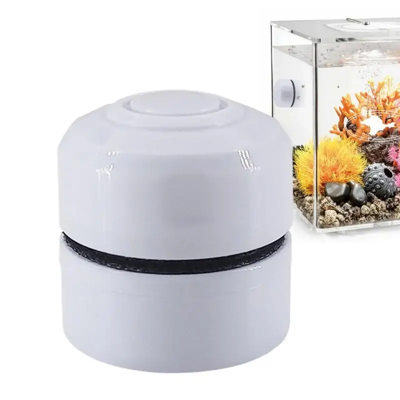 

Fish Tank Brush Aquarium Magnet Cleaner Double Magnetic Scratch-Free Magnetic Aquarium Glass CleanerAlgae Cleaning Scrapers