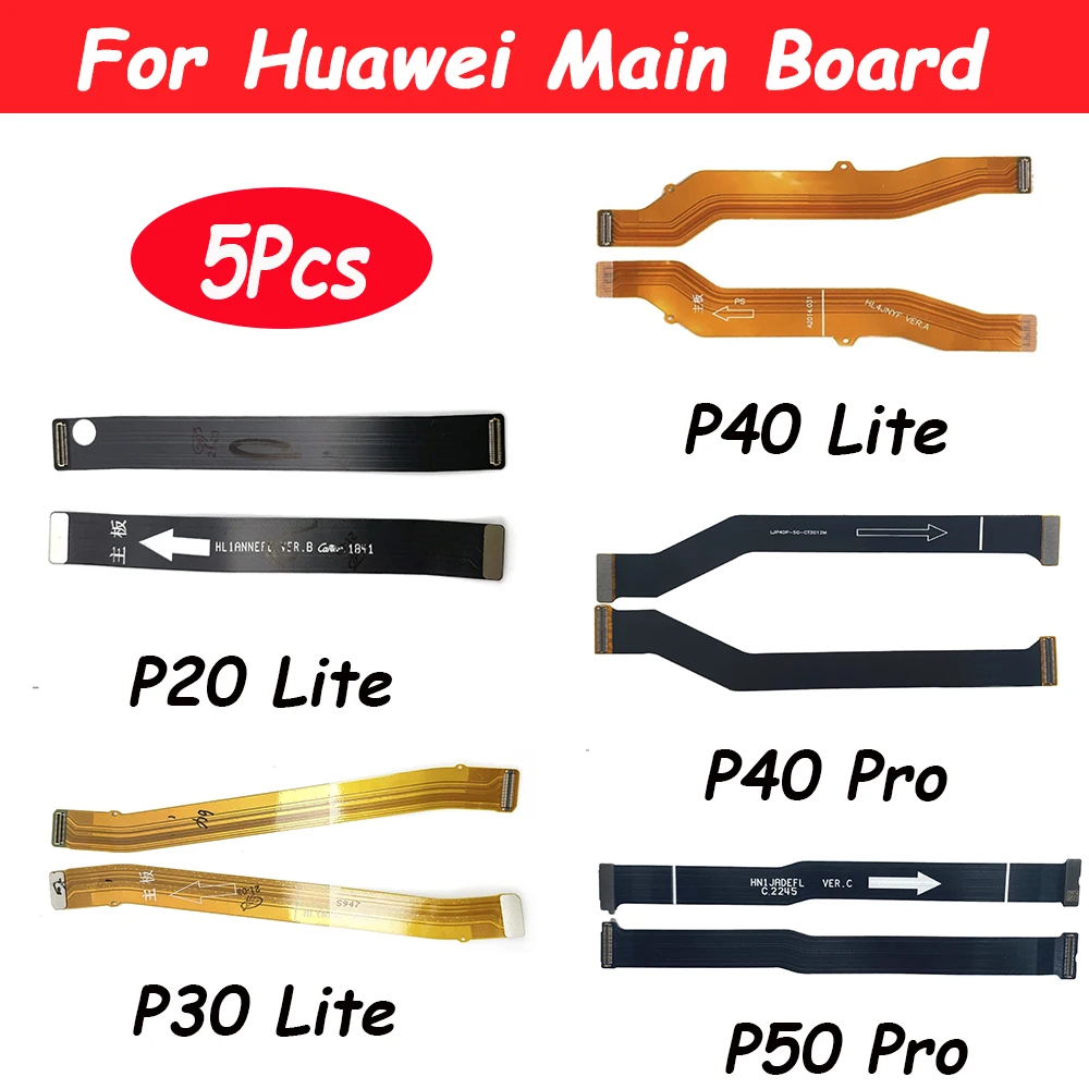 

5pcs Main Board Motherboard Connect LCD Flex Cable For Huawei P9 P20 Lite 2017 P Smart 2018 2019 2020 2021 Motherboard Flex