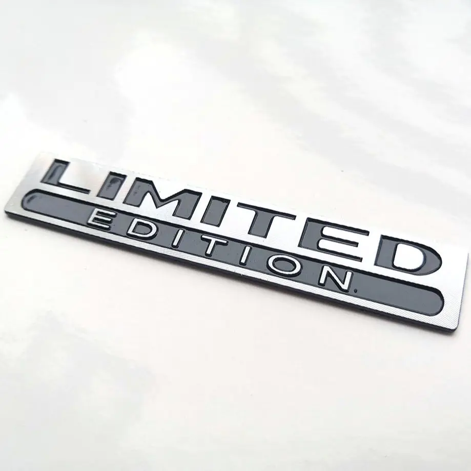 

Car Emblem Trunk Badge Auto Decals LIMITED EDITION Sticker for BMW Audi Toyota Honda Chevrolet Skoda Mazda KIA