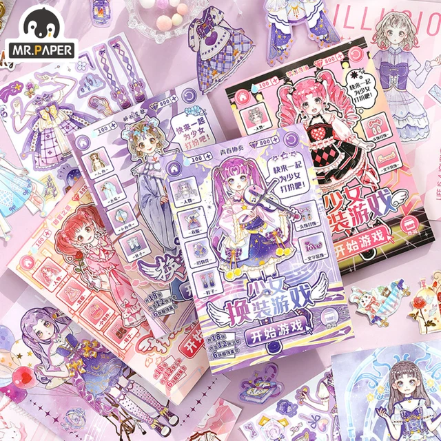 50 Sheets Sweetheart Series Cute Kawaii Japanese Cartoon Self-adhesivr Sticker  Book For Scrapbooking Journal Decoration Stickers