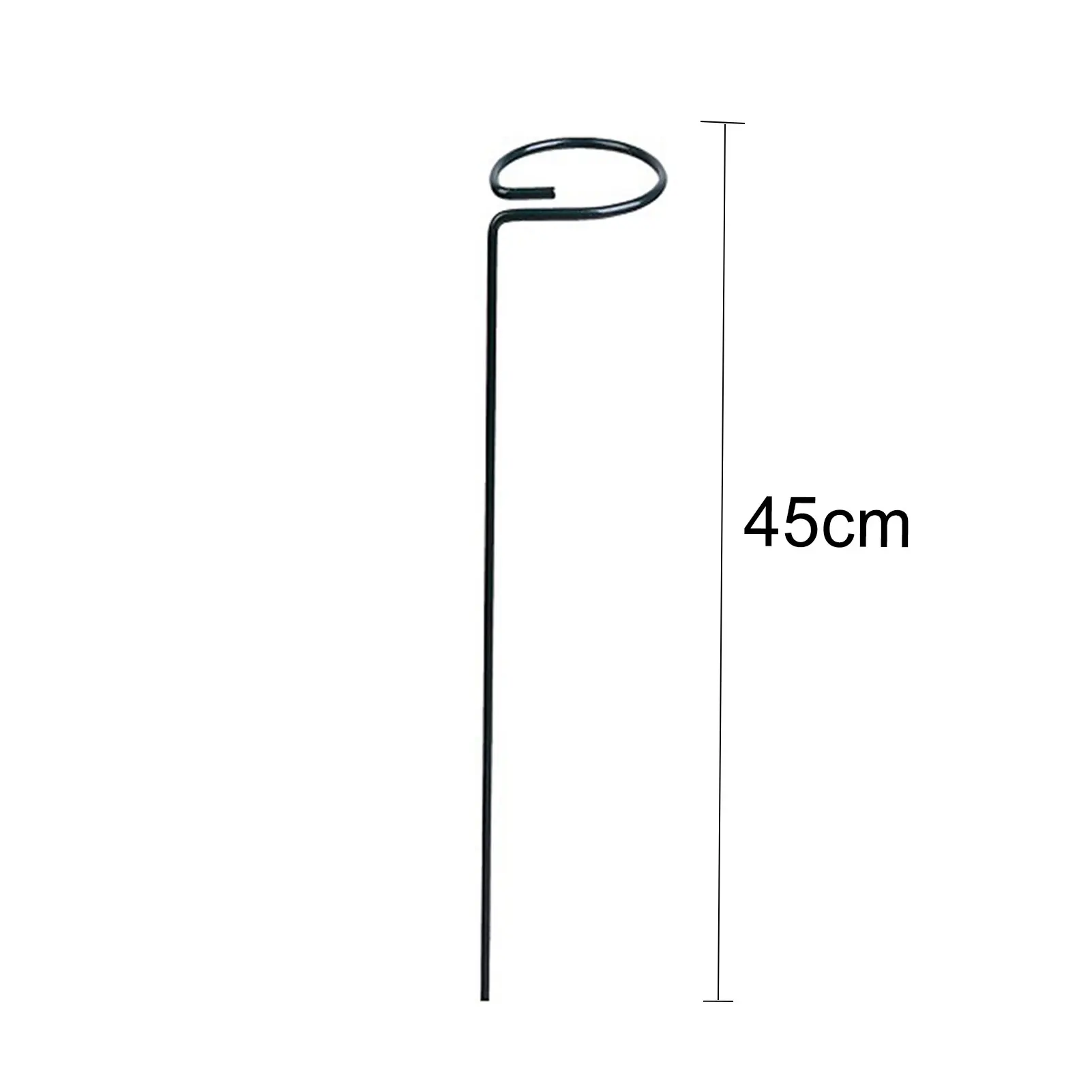 5/10pcs Garden Support Stake Ring Metal Garden Plant Supports Single Stem Shrub Holder for Plants Rose Flowers Vegetables Vine