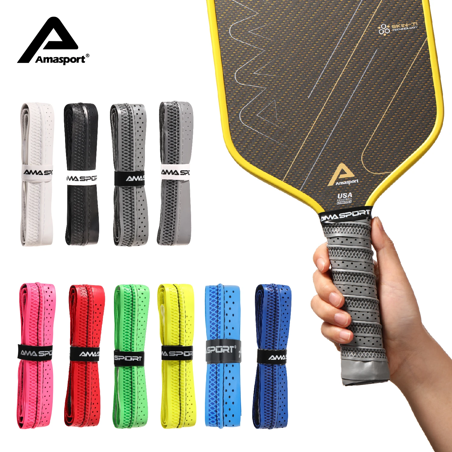 Pickleball Paddle Racket Grip Pickleball Accessories 2 Grips/Pack tennis accessories racket grip racket overgrip