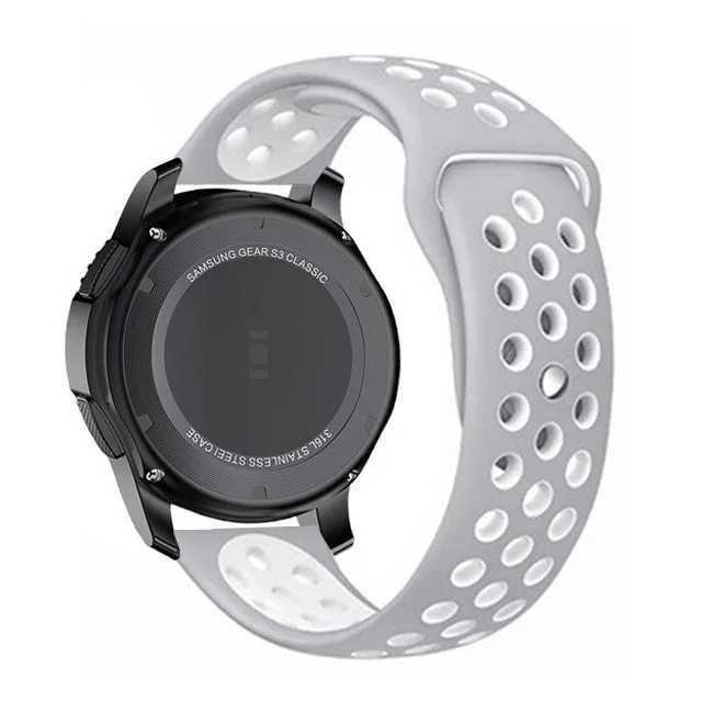 Versatile 22mm Silicone Watch Band - Premium Strap
