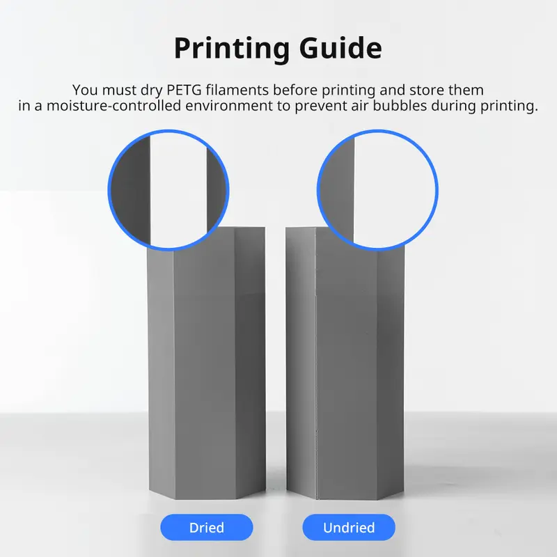 ANYCUBIC Filament PETG 3D Printer Filament 1kg/Roll Multicolor 1.75mm Plastic 3D Printing For Kobra 3 Combo S1C for 3D Printer - Image 5