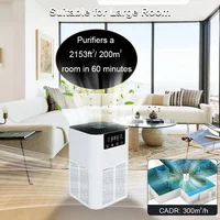Air Cleaner for Living Room Home with HEPA Filter Portable Small Air Purifier for Allergies Pollen Dust Purifying Air EU/US Plug 2