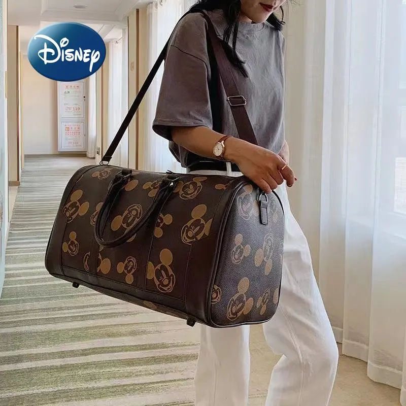 Disney Mickey New Women's Travel Tote Bag Luxury Brand Men's and Women's Luggage  Bag Large Capacity Baby Diaper Bag Tote Bag - AliExpress