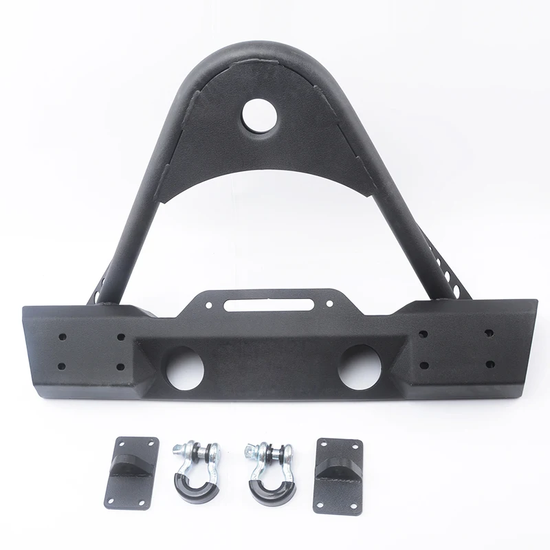 

Off Road Front Bumper for Jeep Wrangler JK 07-17 Steel Front Bull Bar 4x4 accessory maiker manufacturer