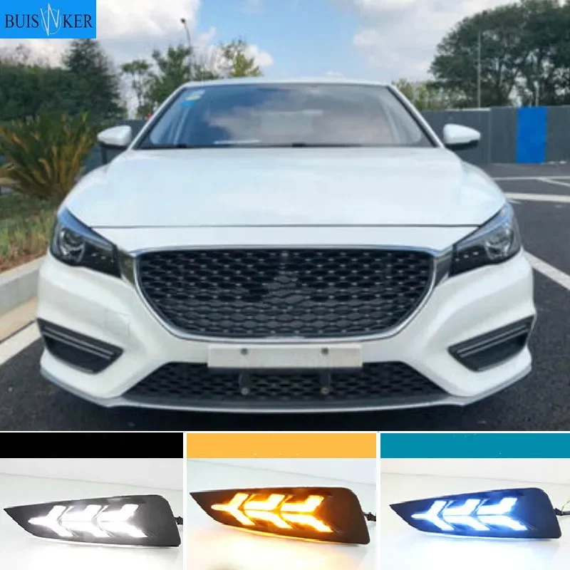 

2 шт., Автомобильные светодиодные дневные хосветильник для MG6 2017 2018 2019