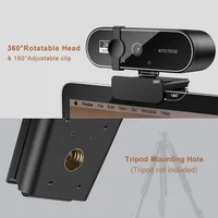 Xiaomi 4K Streaming caméra Web 2K Autofocus Full HD USB Webcam 1080P 60FPS avec Microphone PC portable caméra de prise de vue vidéo 2025 6