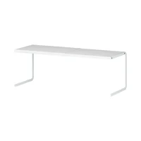 ห้องครัวตู้เฟอร์นิเจอร์Rack Storage Unitสําหรับห้องน้ําภายใต้อ่างล้างจานปรับความสูงฉัตรชั้นวางของอุปกรณ์เสริม 6