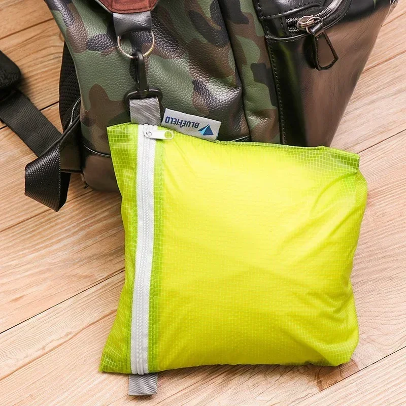 Outdoor Waterproof Bag Swimming Bag Pouch for Camping Hiking with Hook Zipper Storage Bag 4 Colors Pocket Pouch /JS