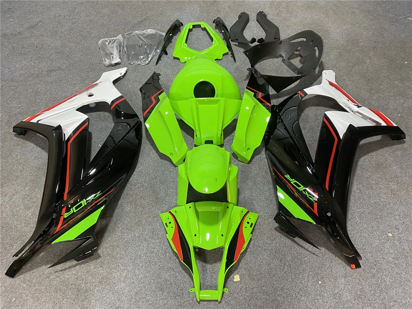 

Motorcycle Fairing Kit Suitable for Kawasaki ZX-10R 11-15 Year 10R 2011 2012 2013 2014 2015 Fairing Green White Red