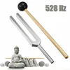 Tuning Fork 528C 528HZ Tuner with Mallet Set for Repair Healing Nervous System Testing Tuning Fork Health Care 1