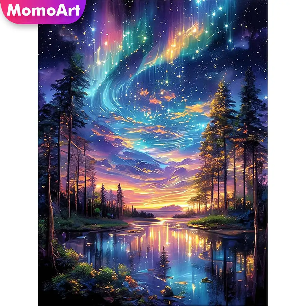River Diamond Painting Kit 1