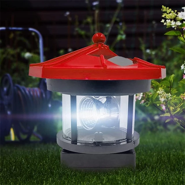 Lampe Solaire Extérieur, Lumière Solaire Jardin 24 LED 360° Lampe