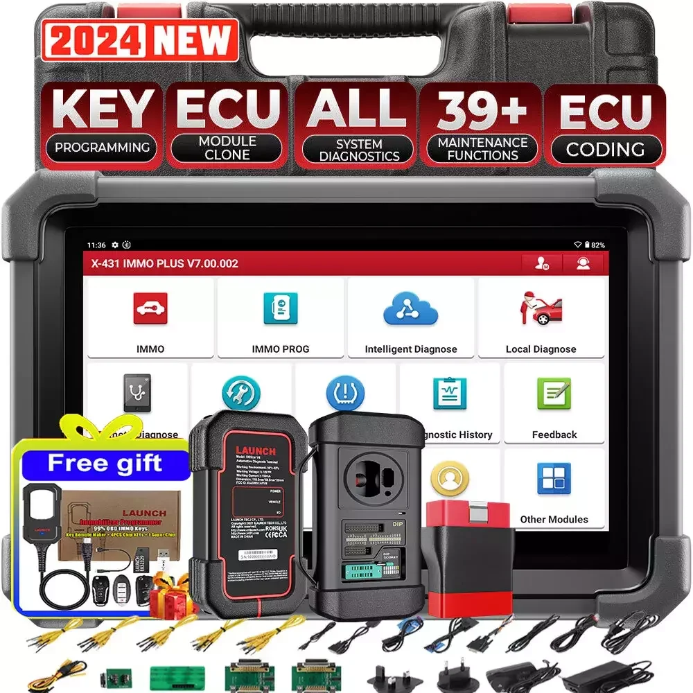 Launch X431 IMMO PLUS Key Programming Tool Full System Diagnostic Scanner