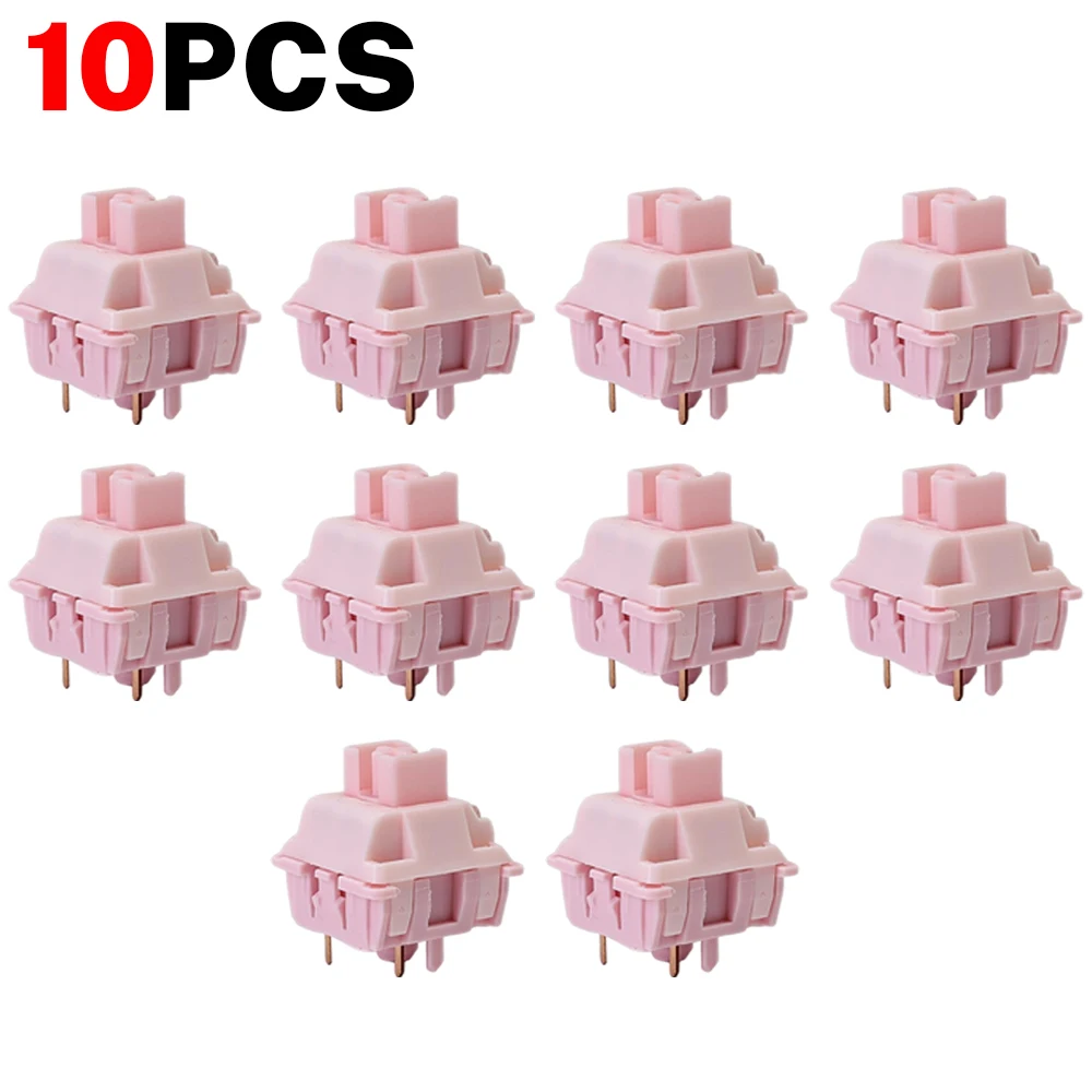 Sakura V2 Linear RGB Mechanical Keyboard Switches - Customization Accessories, Lubrication Included