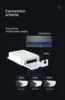 4 Port Waterproof POE Repeater 10/100Mbps Outdoor Network POE Extender IP55 VLAN 44-57V 30W IEEE802.3af for POE System Camera 4