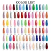 PHOENIXY 8ML Gel Nail Polish Semi Permanent Gel Varnish 162 Colors Soak Off LED UV Gel Nail Varnishes Base Top Coat Nail Art Gel 3